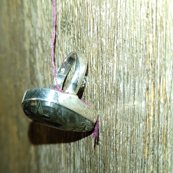 New Labadorite Carved Skull Face Ring Size 6.5 - Picture 3 of 8